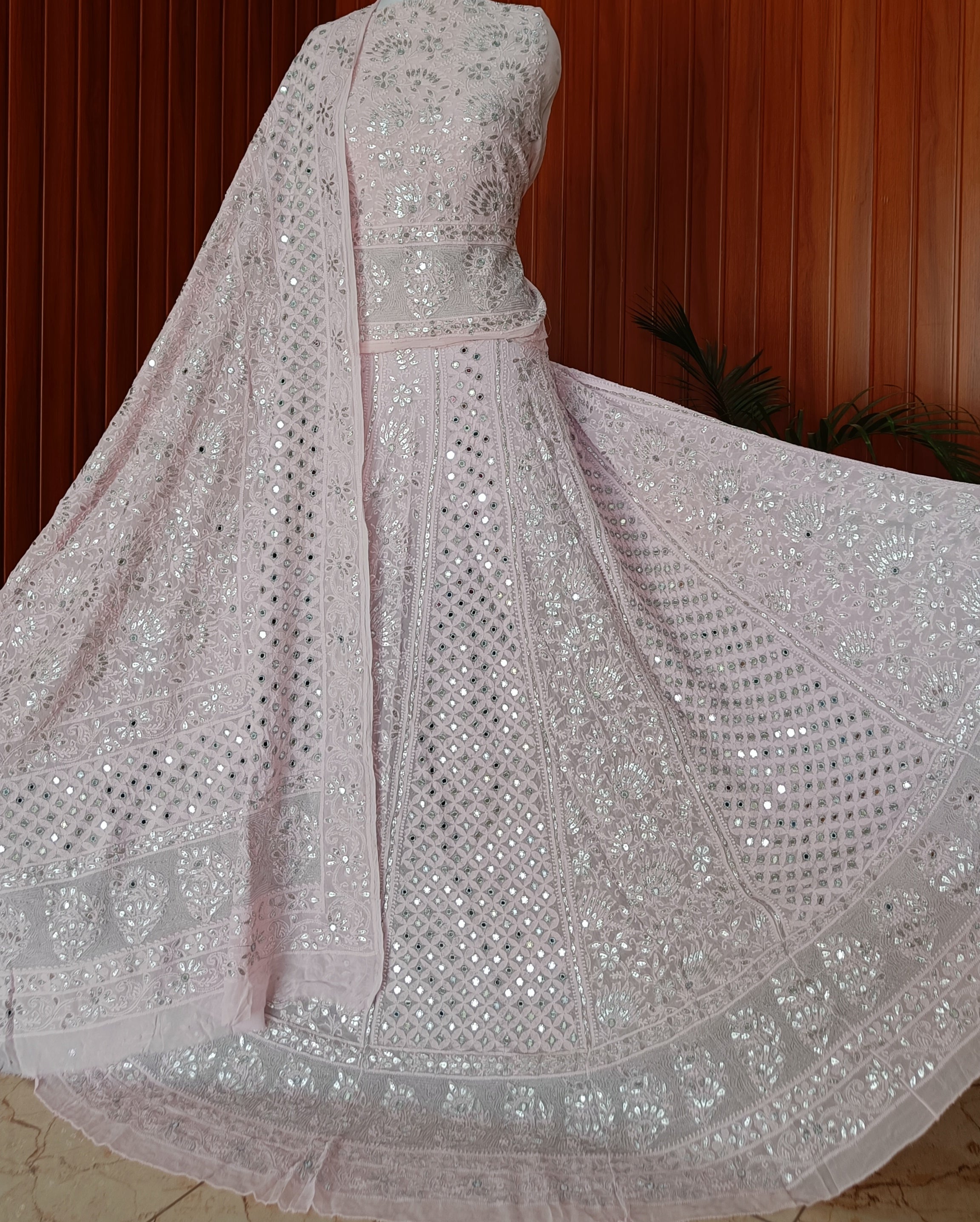 Chicken lehenga outlet bridal