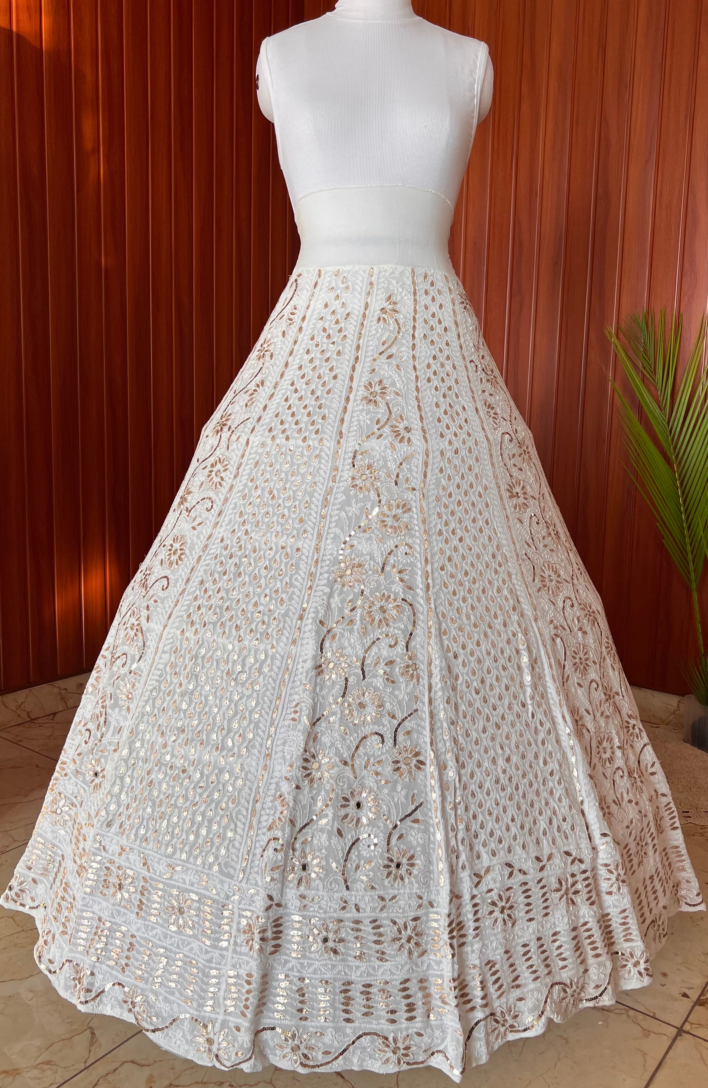 Buy JABAMA Cotton Kota Doriya Gota Patti Work Skirt Online at Best Prices  in India - JioMart.