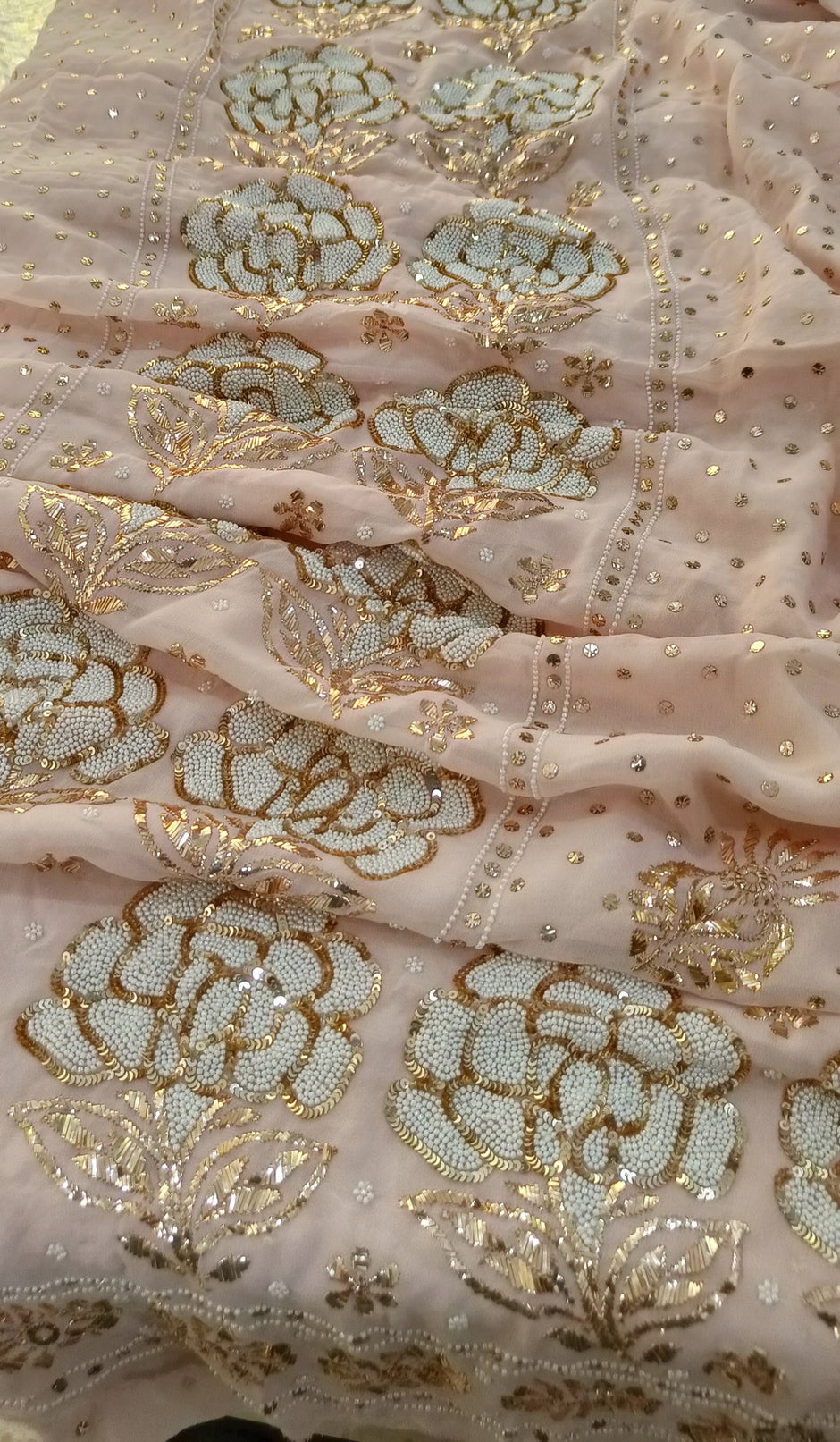 Lucknowi Andaaz - Chikankari Sarees Anarkali Lehengas Parsi Gara ...