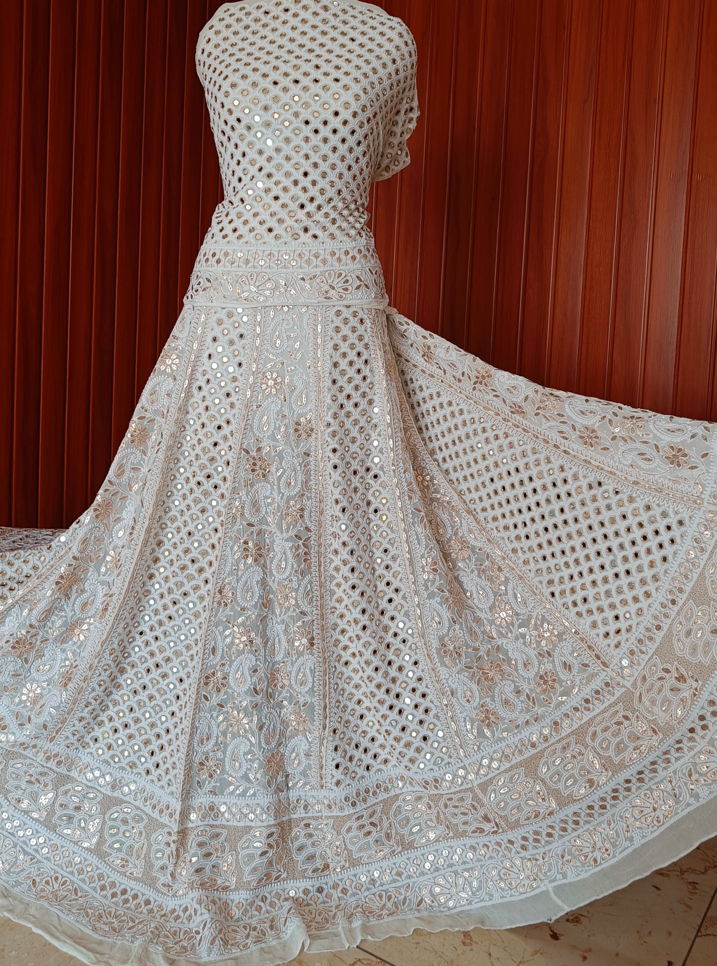 43 Chikankari Lehenga that Inspire Poetry | Your style statement